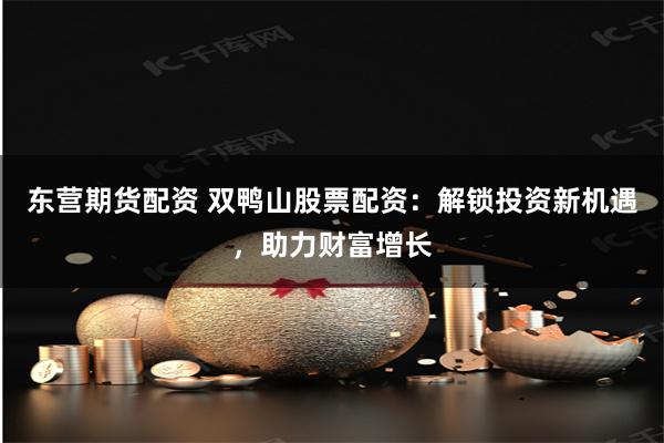 东营期货配资 双鸭山股票配资：解锁投资新机遇，助力财富增长