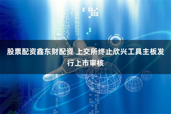 股票配资鑫东财配资 上交所终止欣兴工具主板发行上市审核